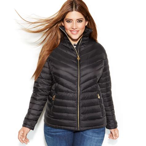 michael kors puffer coat packable